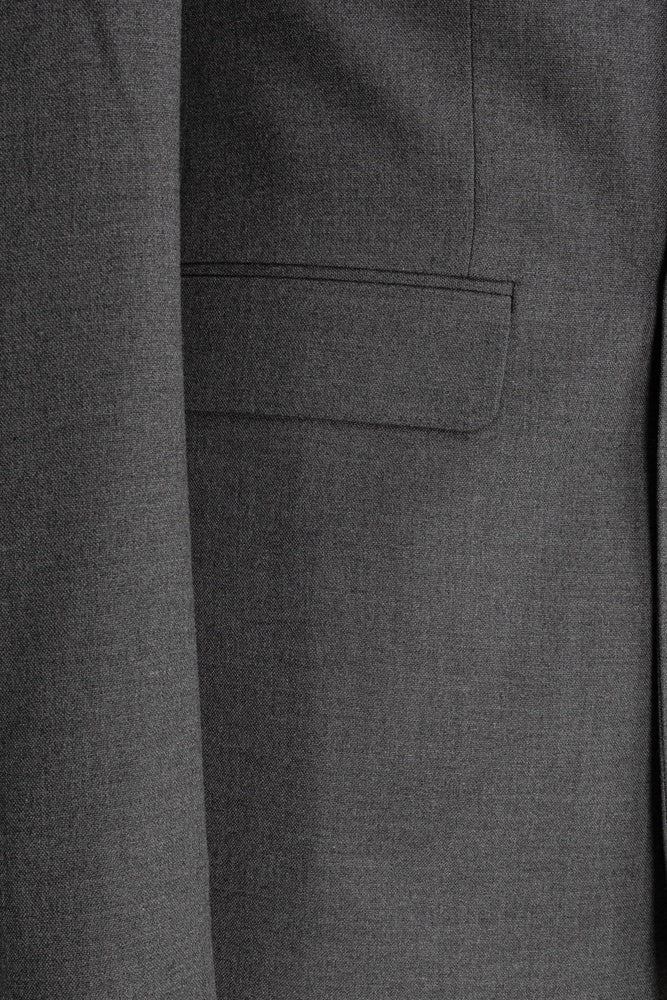 Kruvaze Takım Elbise SlimFit Füme MS40H9